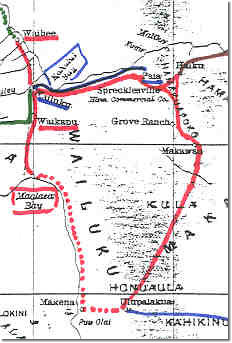 Maui mail routes - central rev
