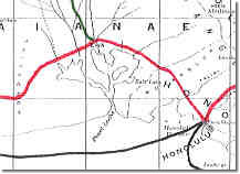 Oahu mail routes - Hono environs