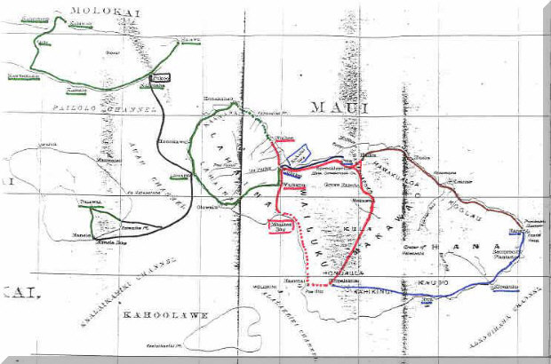 Maui mail routes rev