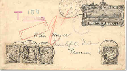 Hono 20Apr91 France UPSS 10 taxd