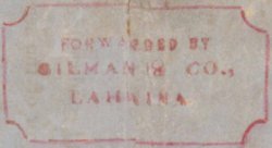 G. D. Gilman & Co. truncated box 55 - Nov 30