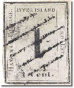 1¢ vert line forgery grid