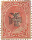 Scott 49 small maltese cross