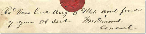 Dimond ms on Ricord letter