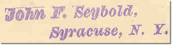 Seybold stamp